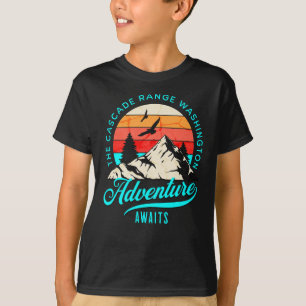 Cascade Range Washington State, Stunning Wildlife T-Shirt