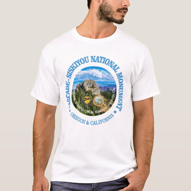 Cascade-Siskiyou National Monument (NM) T-Shirt (Front)