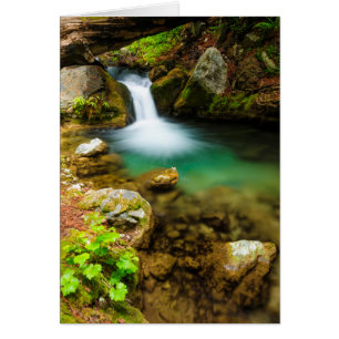 Cascade sur Hare Creek, Californie