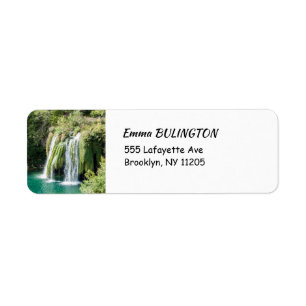 Cascades dans le Parc National de Plitvice - Croat