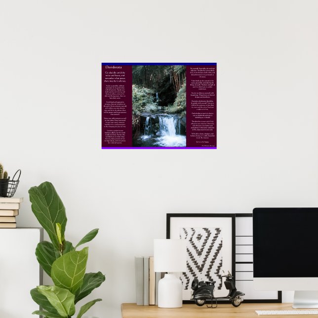 Cascades de DESIDERATA Affiches 7 (Bureau à domicile)