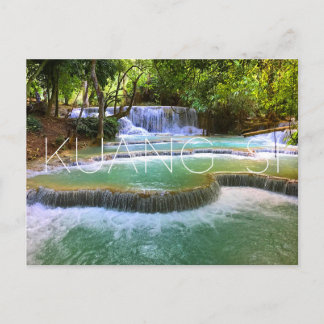 Cascades de Kuang Si, Carte postale Laos