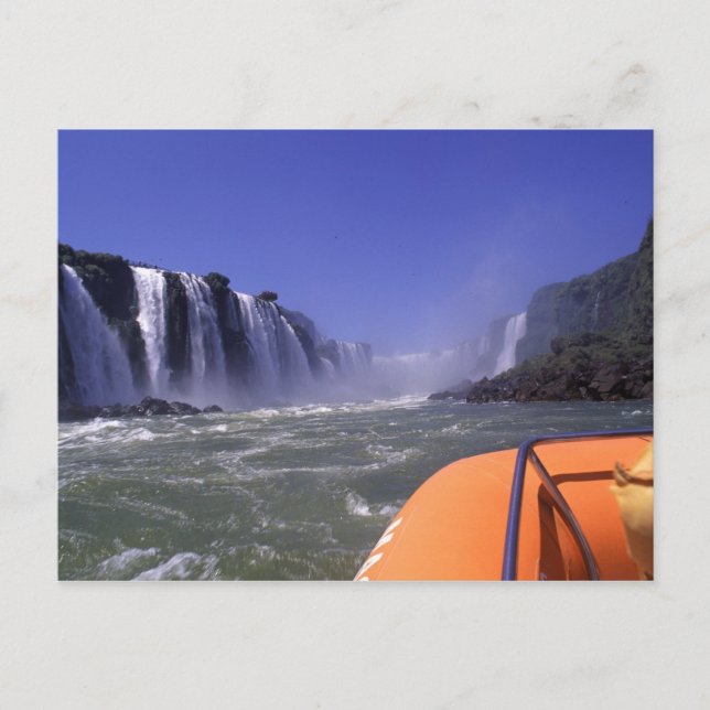 Cascades d'Iguacu, Brésil et Argentine, Carte post (Devant)