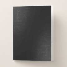 Cascadez le dossier (noir) de poche de ™