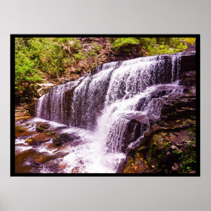 CASCADILLA GORGE ITHACA NEW YORK POSTER