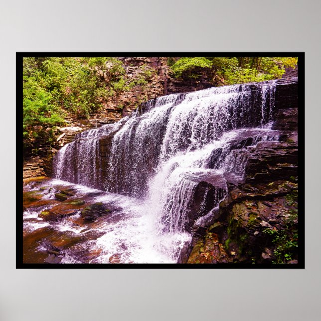 CASCADILLA GORGE ITHACA NEW YORK   POSTER (Front)