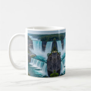 “Cascading Calm – Elevated View ” Coffee Mug