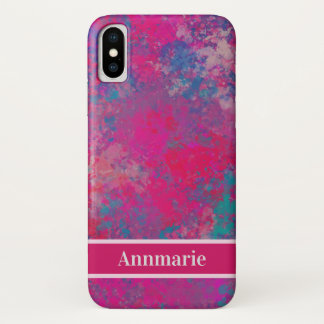 Cascading Color Abstract Design Pattern Case-Mate iPhone Case