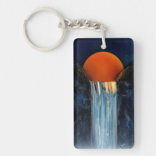 Cascading Waterfall Keychain