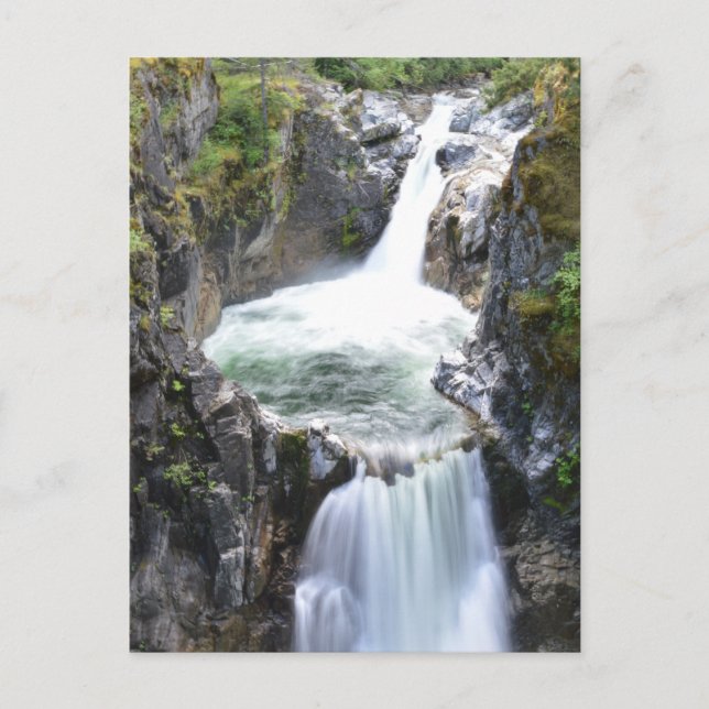 Cascading waterfall postcard (Front)