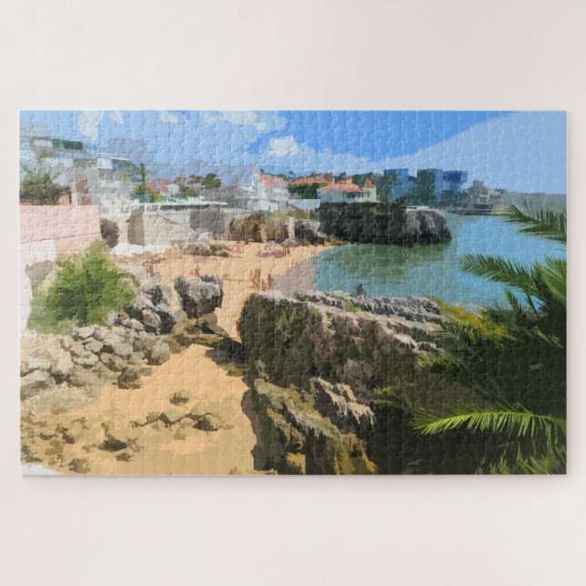 Cascais Beach- Portugal Jigsaw Puzzle (Horizontal)
