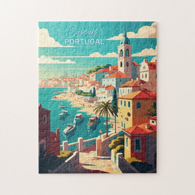 Cascais Portugal Jigsaw Puzzle (Vertical)