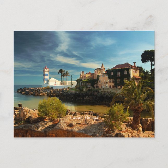 Cascais, Portugal picturesque landscape Postcard (Front)