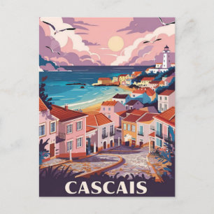 Cascais, Portugal Postcard