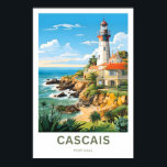 Cascais Portugal Travel Print<br><div class="desc">Beautiful modern print celebrating Cascais Portugal.</div>