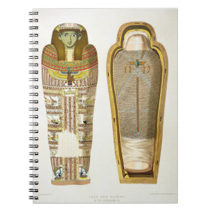 Case and mummy in its cerements from Gizeh, Volume Notebook