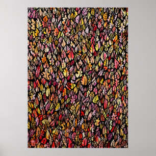 Case Autumn Leaves Poster