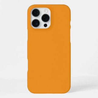 case features a vibrant, warm orange iphone case