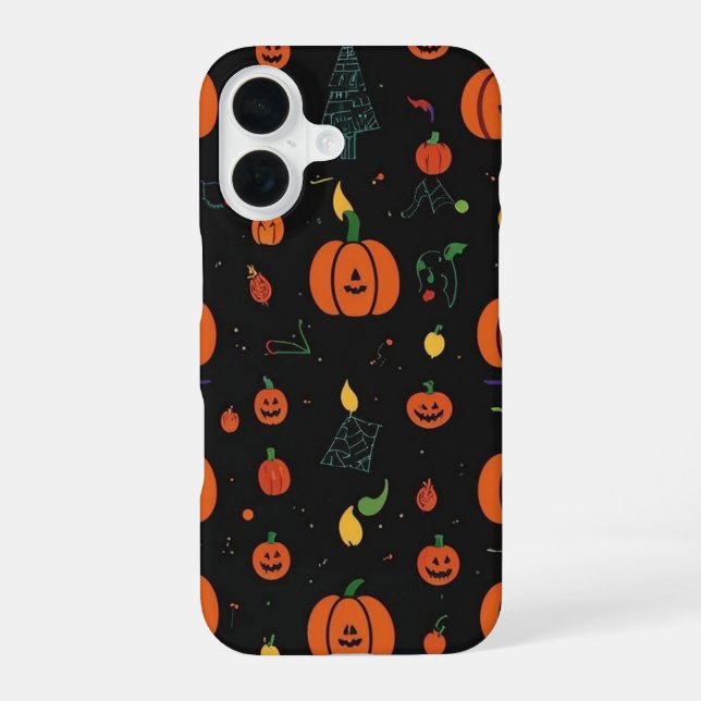 Case for IPhone 16 Halloween (Back)