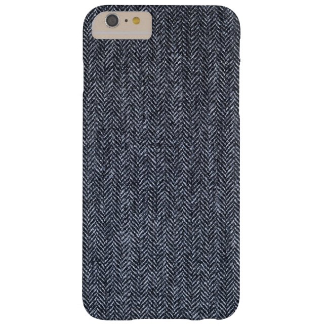 Case: Grey Tweed Fabric Case-Mate iPhone Case (Back)