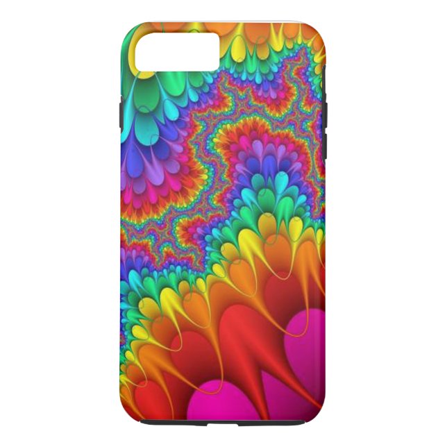 Case-iPhone 7 Plus/Abstract Neon Case-Mate iPhone Case (Back)