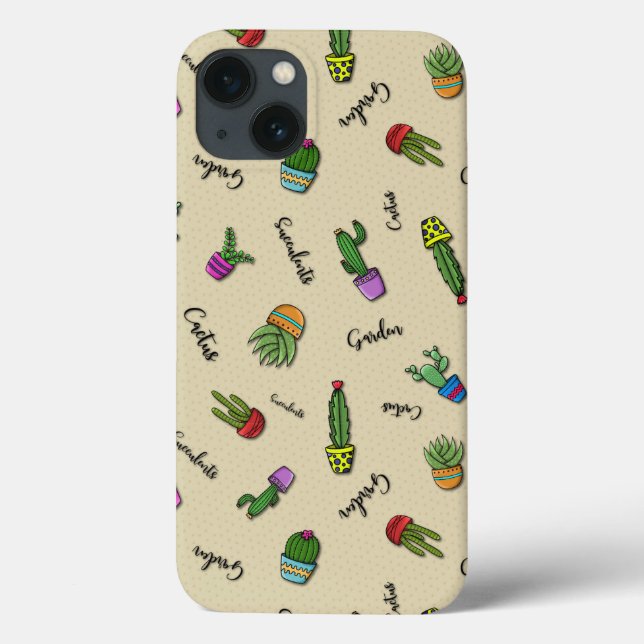 Case Linha Cactus (Back)