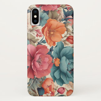 Case-Mate, Apple iPhone x, Florals pattern Case-Mate iPhone Case