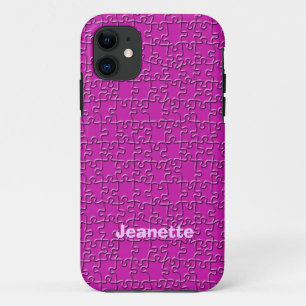 Case-Mate Barely There iPhone 5 Case, Pink Jigsaw 11 Case