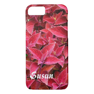 Case-Mate Barely There iPhone 7 Case Red Coleus
