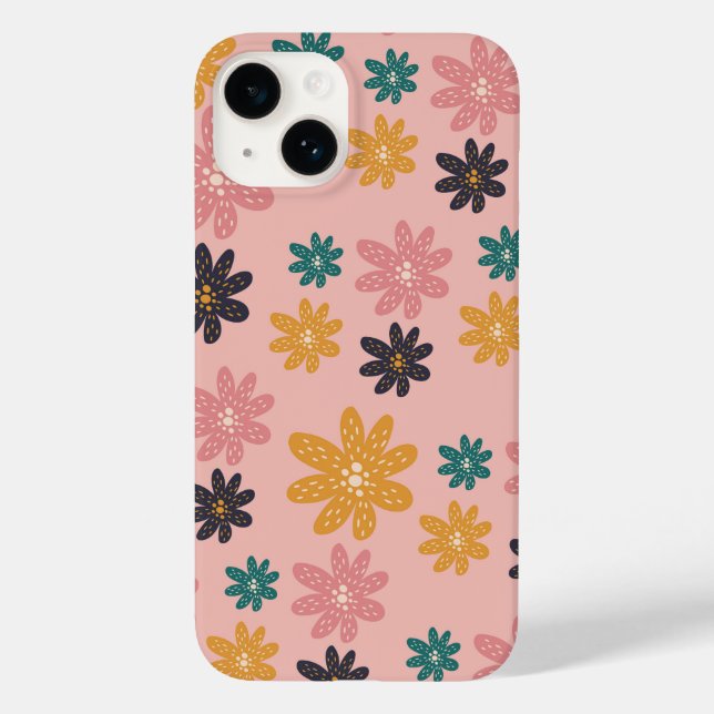 Case-Mate Cover For iPhone Flowers Vibes (Back)