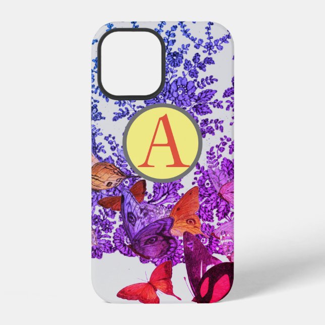 CASE MATE IPHONE 12 CASE CUSTOM INITIAL AND LACE (Back)