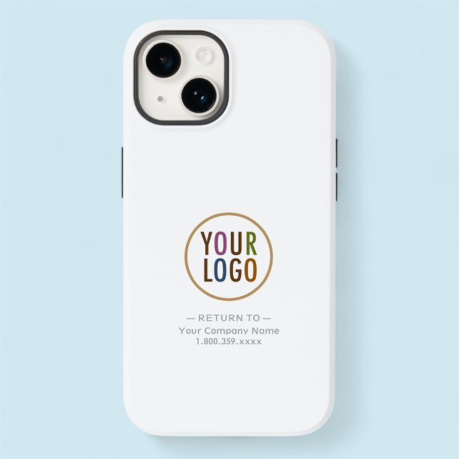 Case Mate iPhone 14 Case Custom Business Logo (MISOOK Case Mate Tough iPhone 14 Case with Logo)