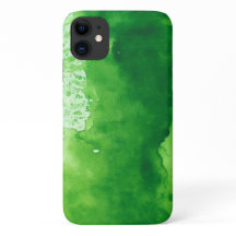 aquarelle vert texture arrière - plan coques iphon