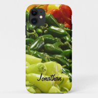 Case-Mate iPhone Barely There Hot Peppers Chilis