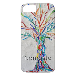 Case-Mate iPhone Case Arbre de couleur arc-en-ciel Namaste