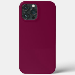 Case-Mate iPhone Case Rouge violet de couleur solide