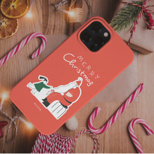Collection de coques de téléphone de Noël festive