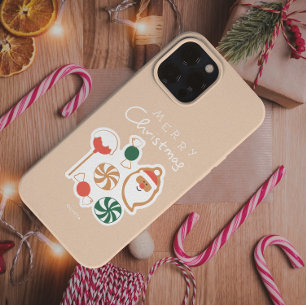 Collection de coques de téléphone de Noël festive
