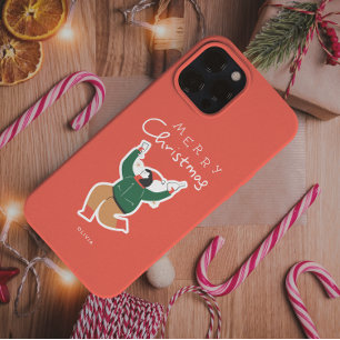 Collection de coques de téléphone de Noël festive