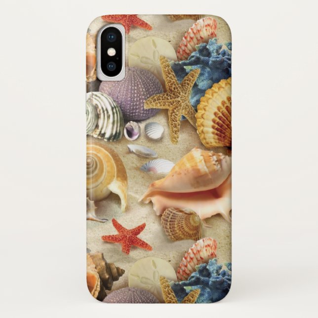 Case-Mate iPhone Coques de mer sur la plage (Dos)