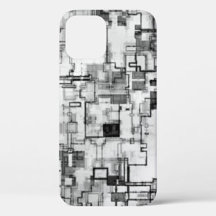 Pour iPhone Coques de mobile design de circuit urbain numériqu