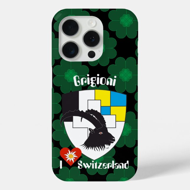 Case-Mate iPhone Coques d'iPhone Grisons Grischun Grigioni (Verso)