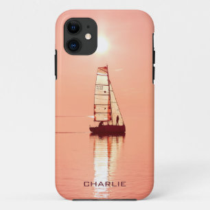 Coques monogrammes personnalisés de Sailing Away