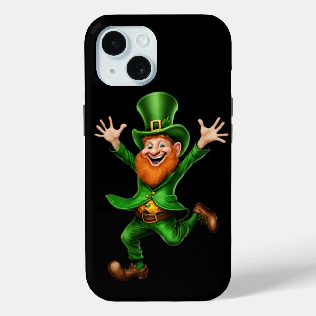 Case-Mate iPhone Coques Shamrocks Emerald Green (Verso)