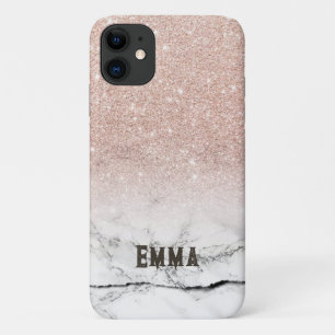 Emma rose pailleté sur Coques d'iPhone 11