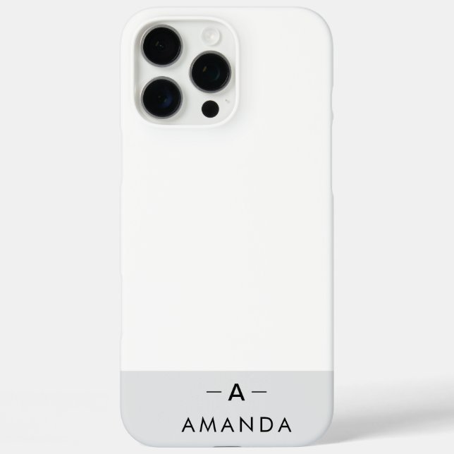 Case-Mate Phone Case, Apple iPhone 16 Pro Max, Bar Case (Back)