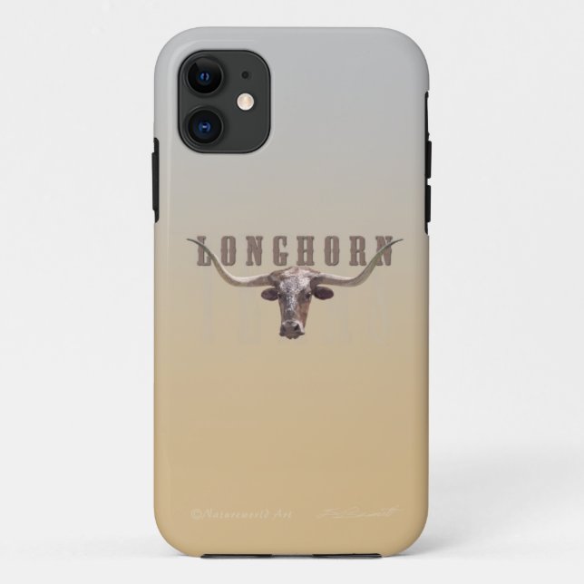 Case-Mate Pour iPhone Coque léger Longhorn iPhone5 (Dos)