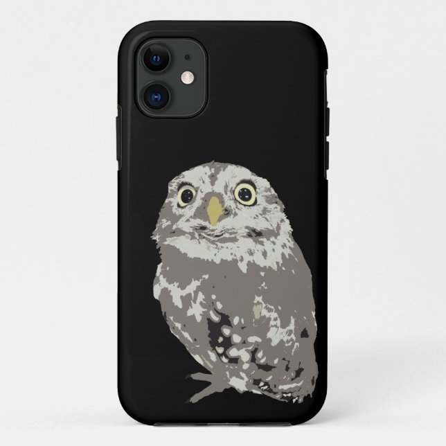 Case-Mate Pour iPhone Coque Silver Owl (Dos)