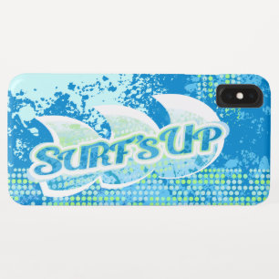 Case-Mate Pour iPhone Coque surf abstrait vert bleu