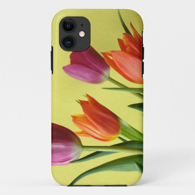 Case-Mate Pour iPhone Coque Tulips iPhone5 (Dos)